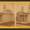 R.C. Cathedral, Uniterian Church etc. S.W from Washington Monument.