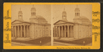 R.C. Cathedral, Uniterian Church etc. S.W from Washington Monument.