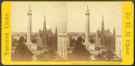 Washington Monument, 180 feet high. Mt Vernon Place, Baltimore.