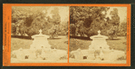 Woman at the Fountain. Druid Hill Park.