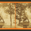 Statue of boy and the swan. Druid Hill Park.