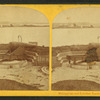 View of the mounted artillery.