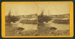 View of Haydenville, looking up the river.