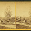Collins Graves in the milk wagon he drove to warn villagers downstream.