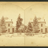 Jno. Haight's home in the snow.