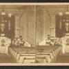 Interior of Universalist church, Easter 1878.