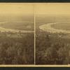 Ox-bend in the Connecticut river from Mt. Nonotuck.