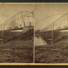 An iron bridge on the Connecticut River.
