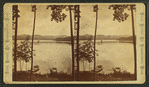 View of Lake Buel with rowboats and trees.