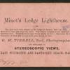 Minot's Ledge Lighthouse.