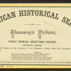 First parish meeting house, Quincy, Mass.