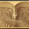 First Parish church, Stoughton, Mass., Christmas, 1876.