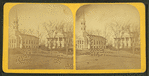 View of a church and other unidentified building in Middleboro.