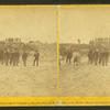 Landing of the French Atlantic telegraph cable on Duxbury Beach.