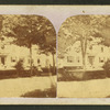 People in front of Willow Park Seminary.