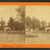 Park and bandstand in Warren.