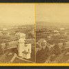 View of Amherst College from tower.