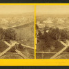 View of Amherst College from tower.