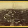 View of Amherst College from tower.