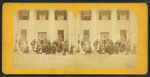 Students in front of Barre High School.