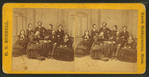 Studio portrait of a family.