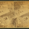 Aftermath of a train wreck.