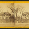 Washington's headquarters--residence of H.W. Longfellow.