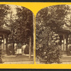 View of a gazebo.