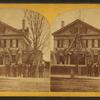 Residence of Judge Hoar with President Grant and cabinet.