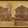 Residence of Judge Hoar with President Grant and cabinet.