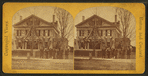 Residence of Judge Hoar with President Grant and cabinet.