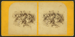 Group portrait of 7 women, each holding needlework or flowers.