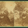 Portrait of two women.