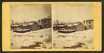 Winter scene, Gloucester Harbor, Norman's Woe in the distance.