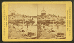 Pearce's Island and cottages, Annisquam River, sail-boats, dories, &c.