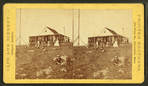 Mr. George Steele's cottage, Russ' Island, with family group and party of campers.
