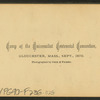 Camp of the Universalist centennial convention, Gloucester, Mass., Sept., 1870