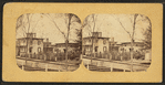 D.E. Moulton's with pear trees in full bloom