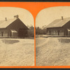 View of railroad depot.