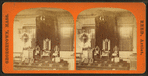 Interior view of Masonic temple.