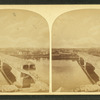 A long covered bridge over the Merrimack.