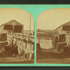 A long covered bridge over the Merrimack.