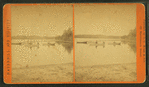 People on boats in the Merrimack.