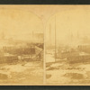 From engine house, Washington Square, looking west.