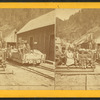 Blacksmith shop, &c., east end.