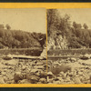 Stone dam at glan mill.