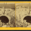 West end, showing the brick arch.