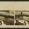 The immense dam which holds the waters of the Connecticut for the mills of Holyoke.