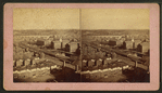 Factories and mills along the river.