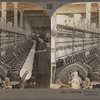 Doubling frame in a large woolen mill, Lawrence, Mass.